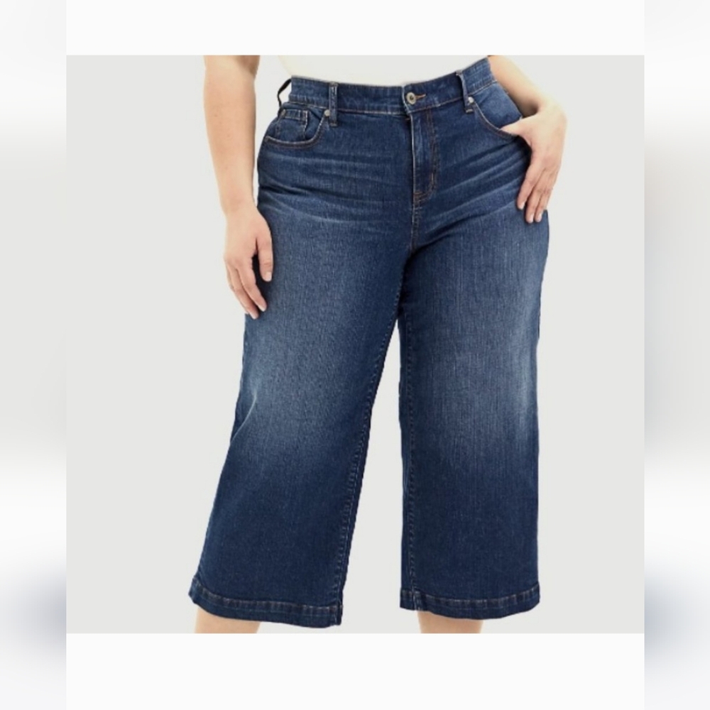 Torrid Jeans | Crop High Rise Wide Leg Jean